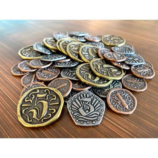 Libertalia Metal Doubloons (54 Coins)