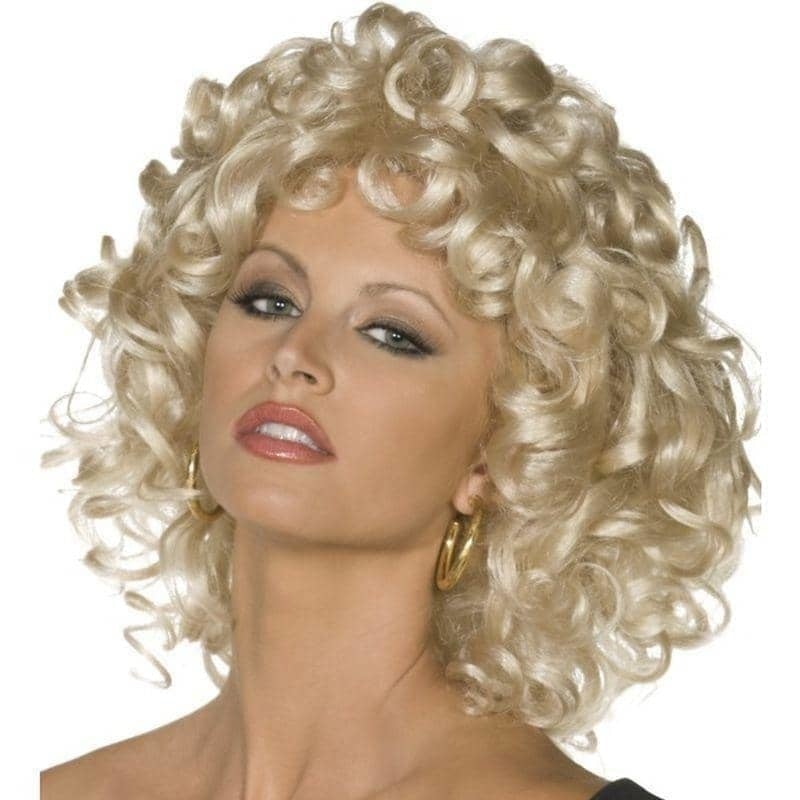 Sandy Last Scene Grease Ladies Blonde Costume Wig_2