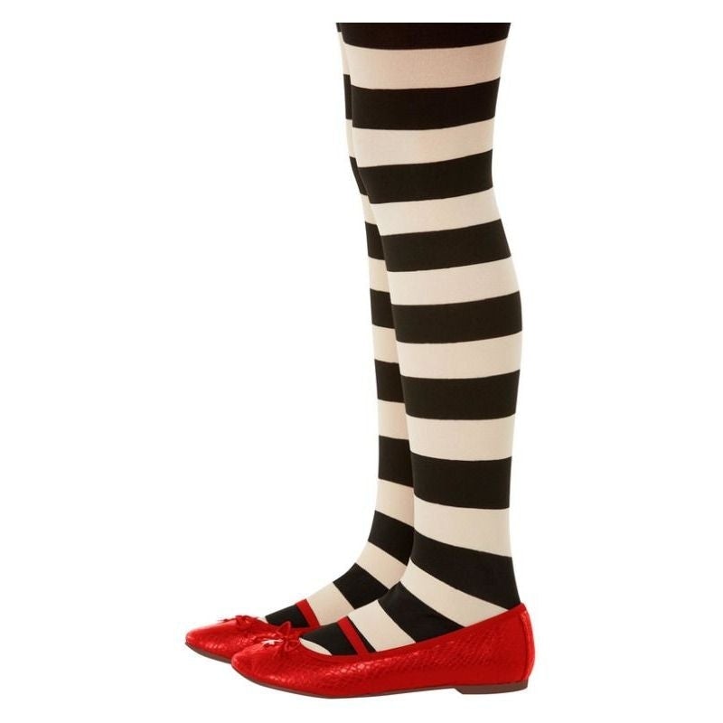 Size Chart Santoro Striped Tights Black