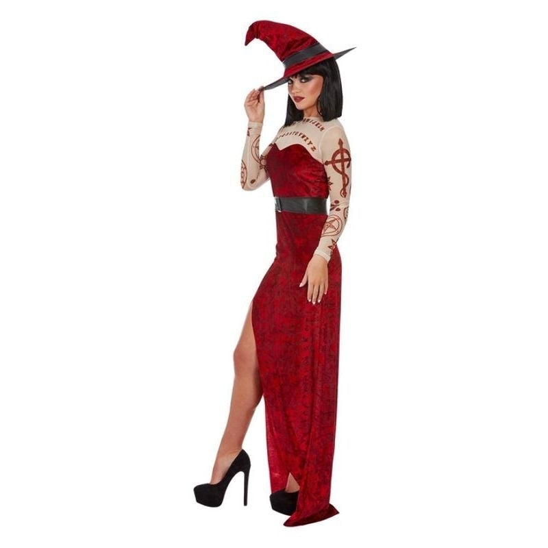 Satanic Witch Costume Red_3