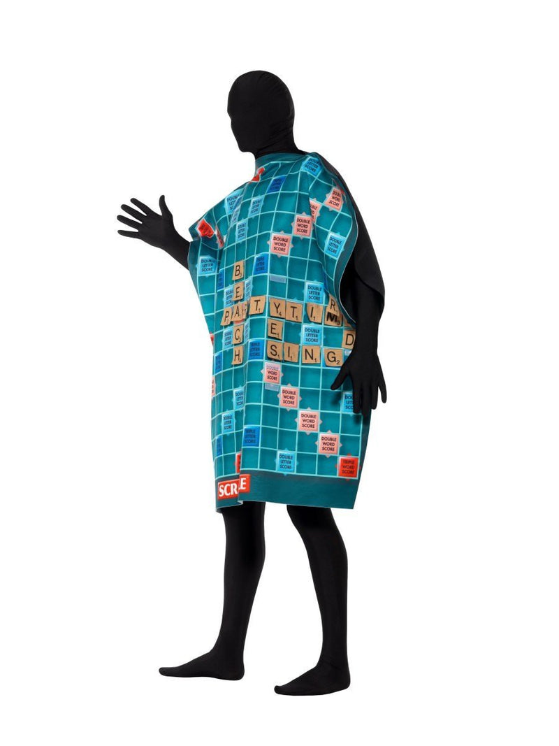 Scrabble Board Licensed Costume Adult Green_3