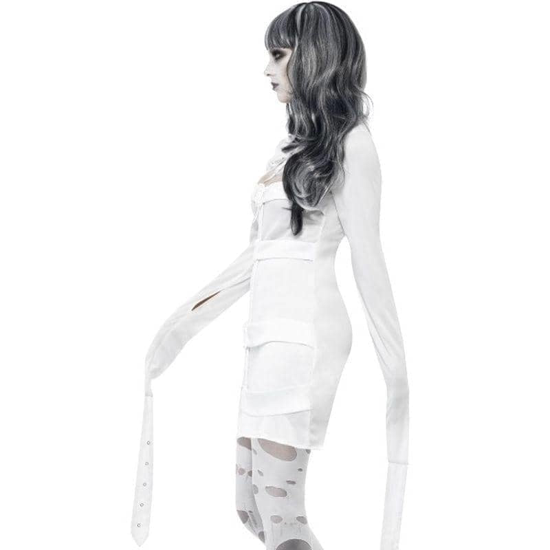 Sexy Straitjacket Costume Adult White_4