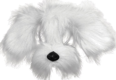 Shaggy Dog White Mask on Headband_1