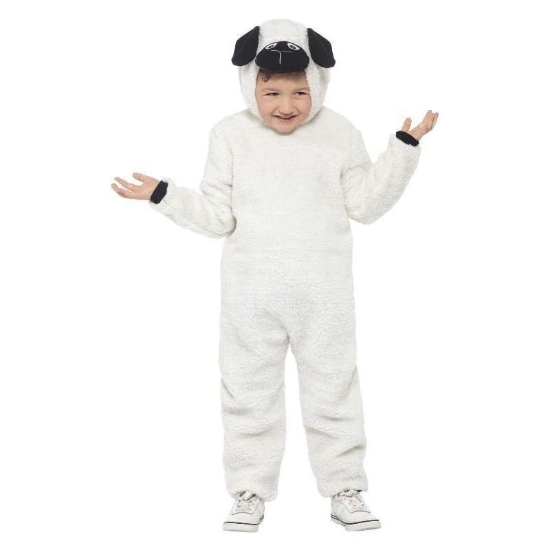 Sheep Costume Kids White Black_5