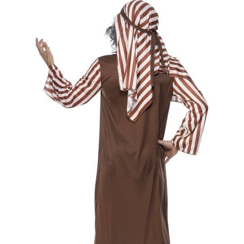 Shepherd Costume Adult Brown White_2