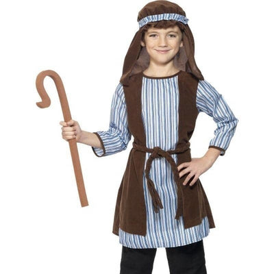 Shepherd Costume Kids Brown Blue_1