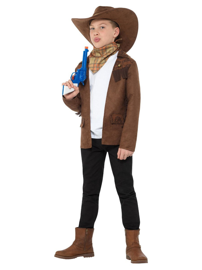 Sheriff Boy Costume Brown Child_4