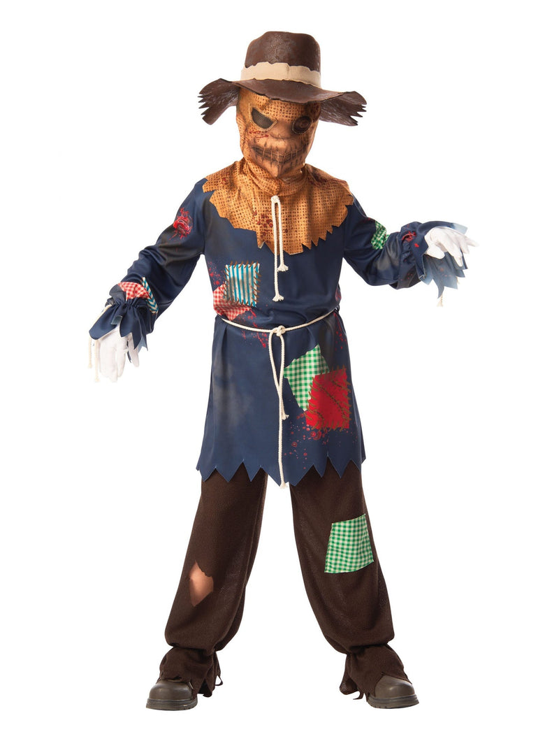 Sinister Scarecrow Boys Halloween Dress Up Costume_1