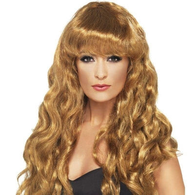 Siren Wig Adult Brown_1