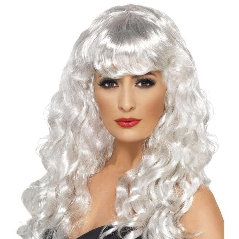 Siren Wig Adult White_1