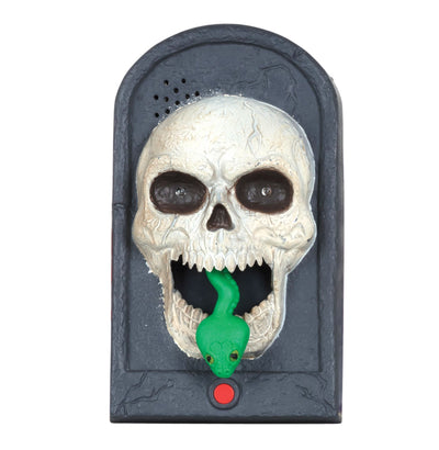 Skull Doorbell With Moving Tongue_1