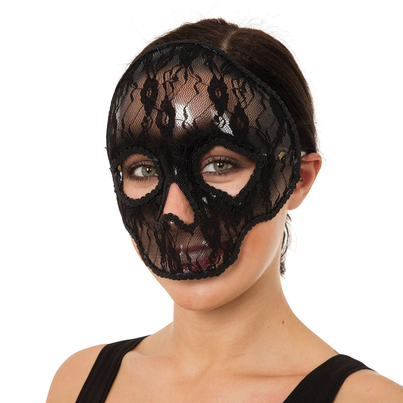 Skull Mask Lace Eye Masks Female_1