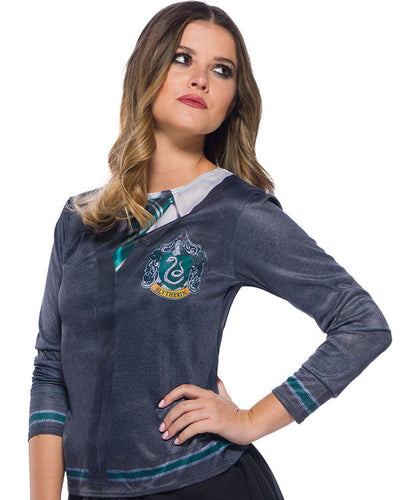 Slytherin Costume Top Adult Harry Potter Jumper_1