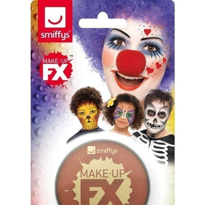 Smiffys Make Up FX On Display Card Adult Light Brow_1