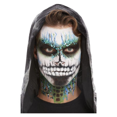 Smiffys Makeup FX Deluxe Gid Skeleton Kit Aqua_1