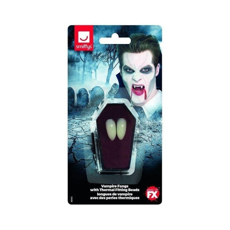 Smiffys Makeup FX Vampire Fangs Adult White_1