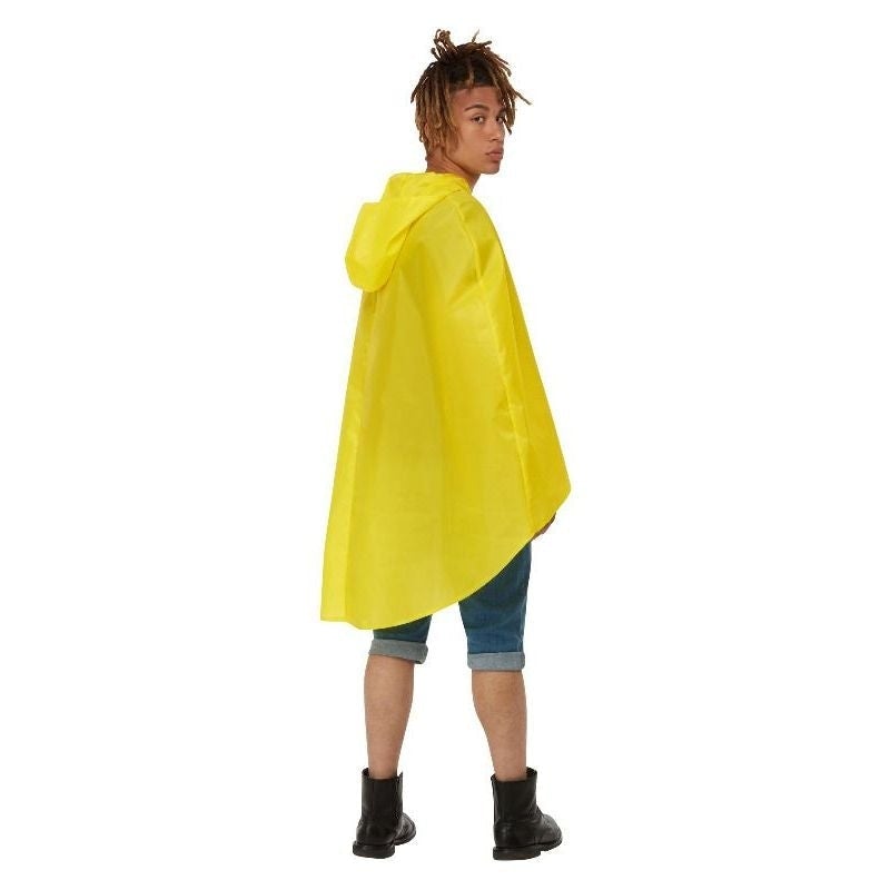 Size Chart Smiley Party Poncho Yellow & Black