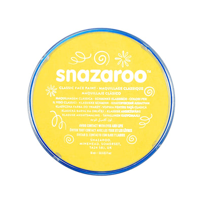 Snazaroo Yellow 18ml Tubs Make Up Unisex X 5 Pack_1