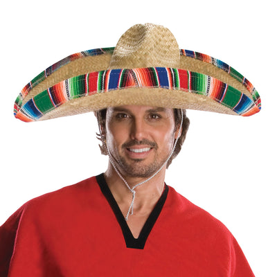 Sombrero Adult Straw Mexican Hat_1