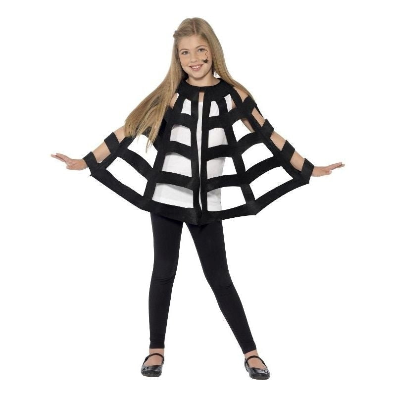 Size Chart Spider Cape Kids Black