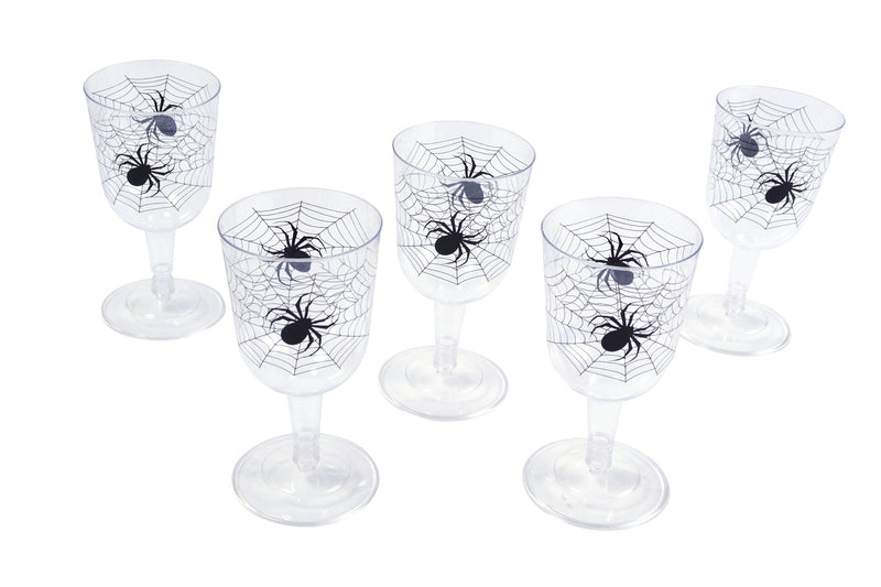 Spiderweb Goblet 6 Pieces in a Box Halloween Decoration_1