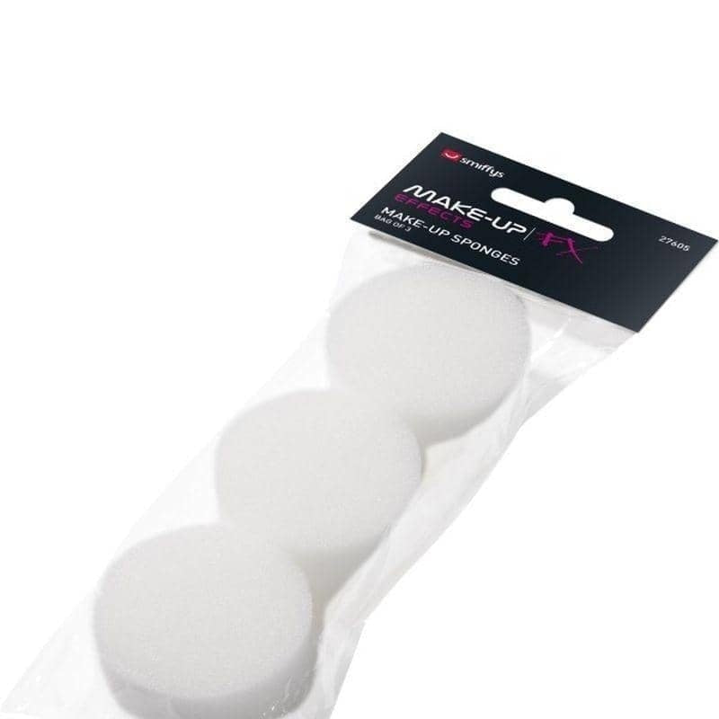 Sponges Pack Of 3 Adult White_1