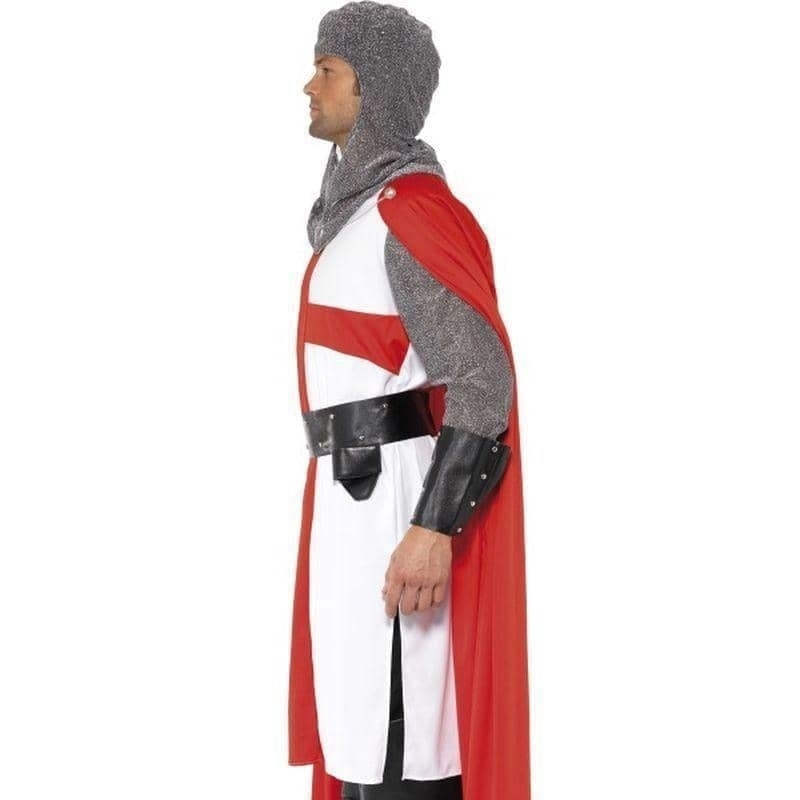 St George Hero Costume Adult Red White Silver_3