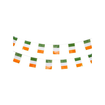 St Patricks Day Rectangle Bunting Plastic Adult Multi_1