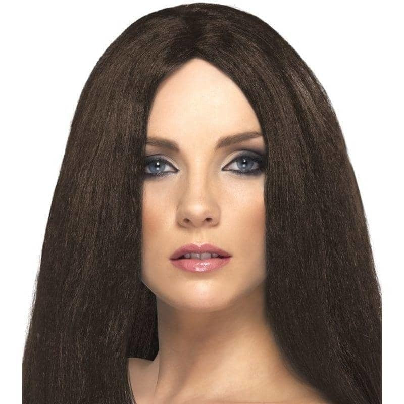 Star Style Wig Adult Brown_1