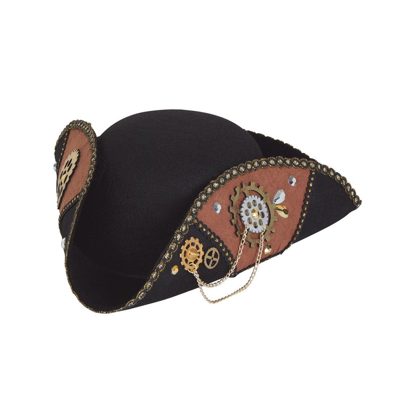 Steampunk Tricorn Hat Male_1