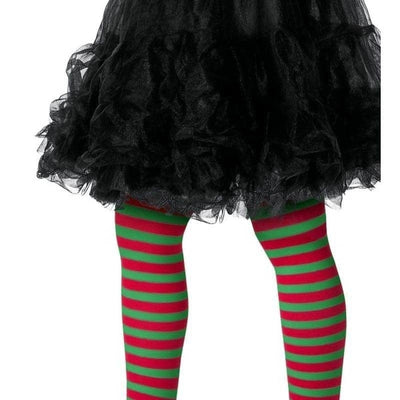 Striped Tights Childs Child Redandgreen_1