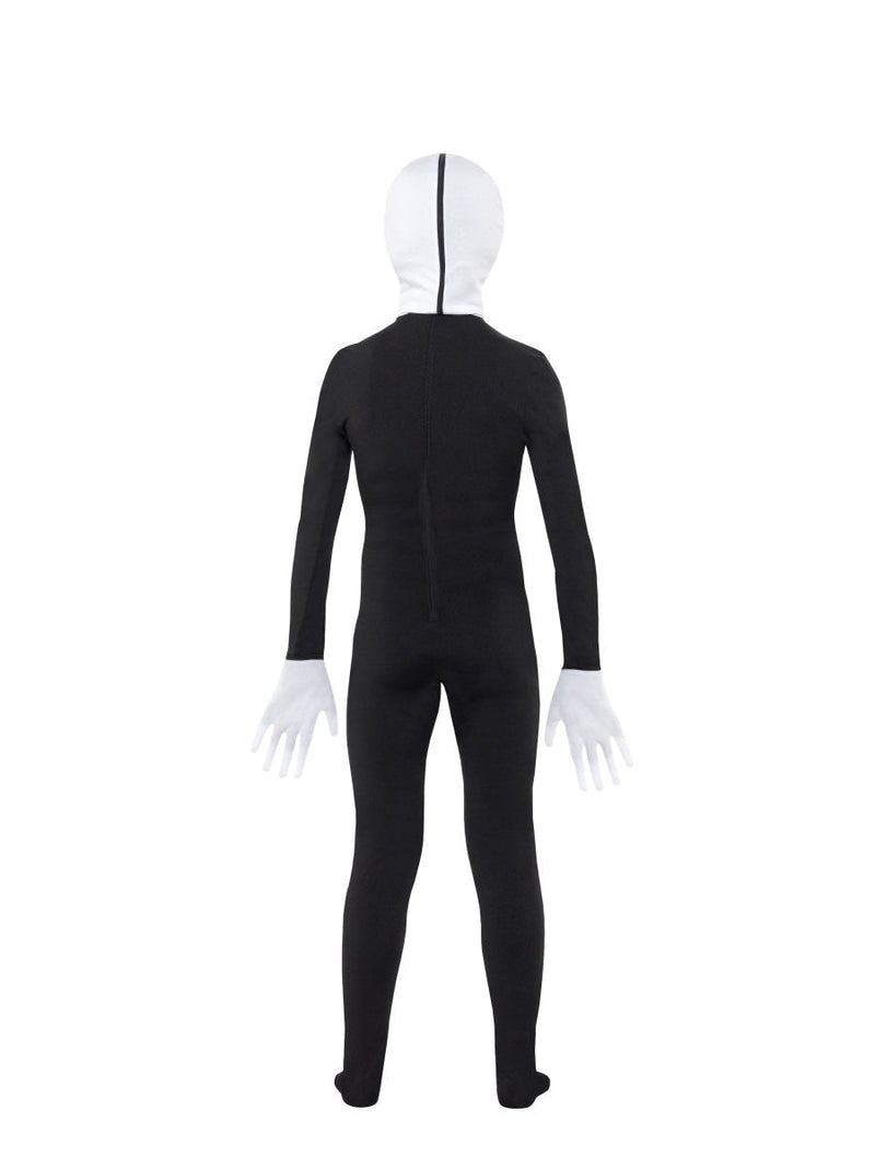 Supernatural Boy Costume Kids Slenderman Bodysuit Black_4