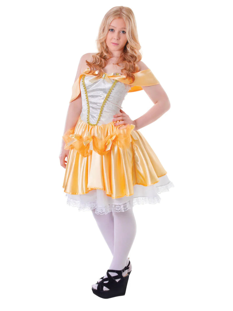 Belle Teen Costume Female Uk Size 6 10 28" 30" Chest