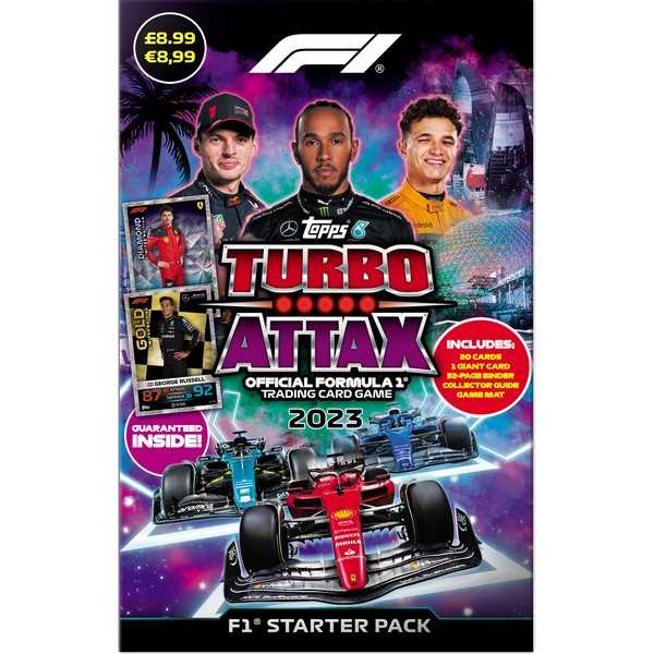 F1 Turbo Attax 2023 Starter Packs – Mad Distribution Costumes Australia