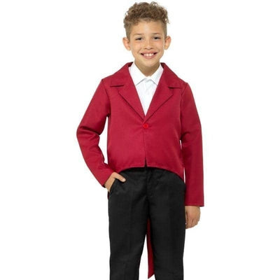 Tailcoat Kids Red Costume_1