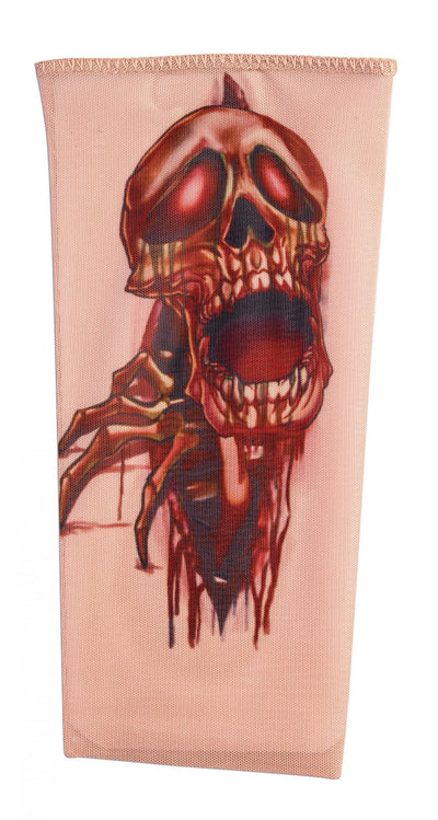 Tattoo Sleeve Skull Costume Accessories_1