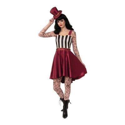 Tattooed Lady Costume Circus Performer Dress_1