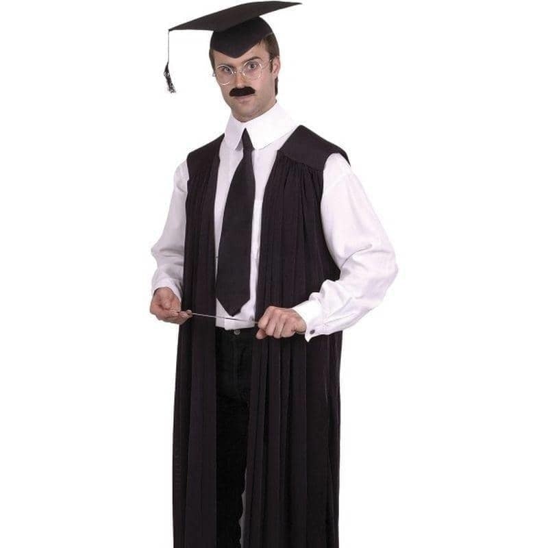 Teachers Gown Adult Black_1