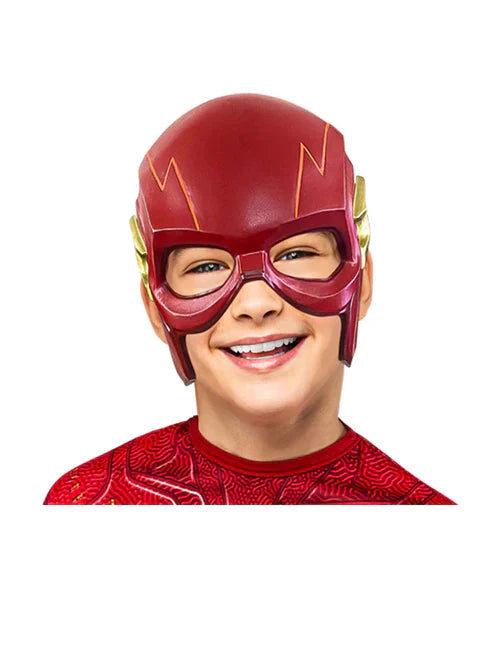 Rubie‘s Offizielles The Flash Deluxe Kinderkostüm – DC Superhelden-Verwandlung Für Jungen & Mädchen