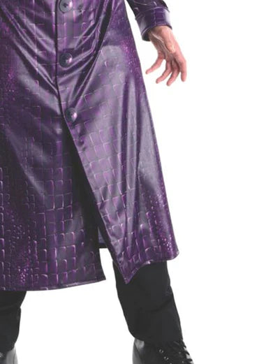 Joker Costume Mens Suicide Squad Deluxe Purple Jacket