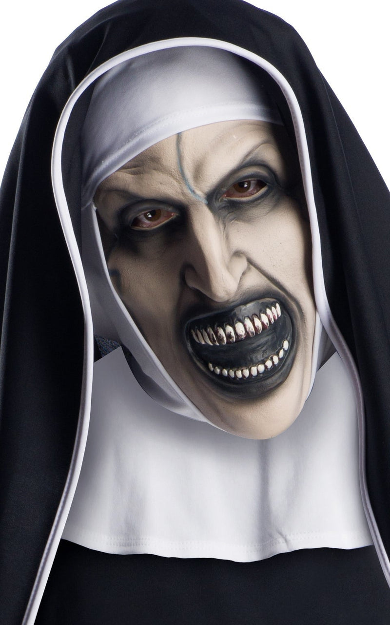 The Nun 3/4 Mask With Headpiece_1