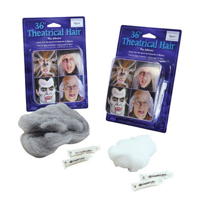 Theatrical Hair 36" Brown Make Up Unisex_1