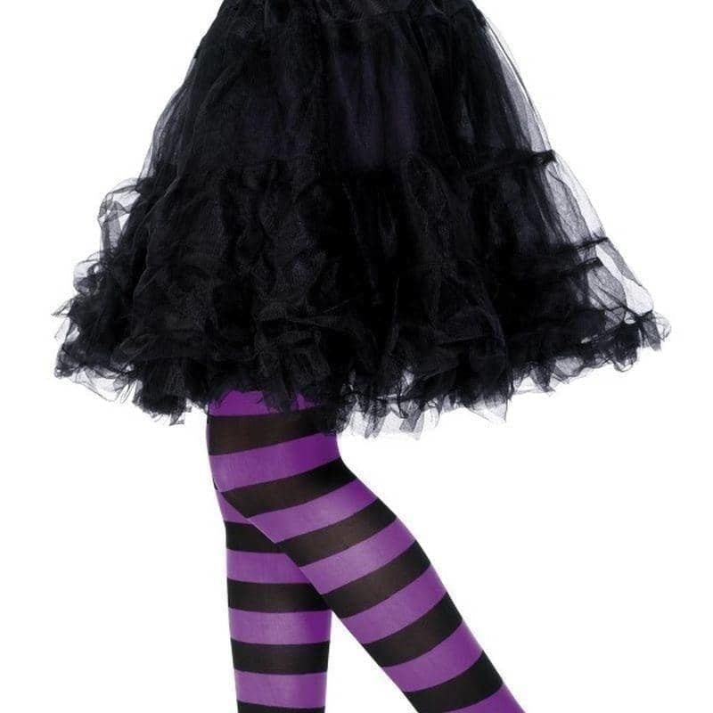 Tights Kids Purple Black_2