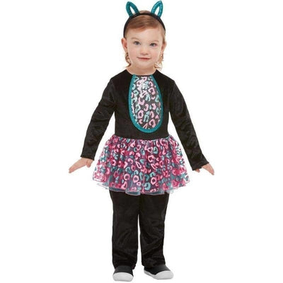 Toddler Cute Cat Costume Black_1