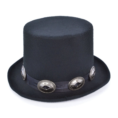 Top Hat Black Rocker 1980s Slash Style Guns n Roses_1