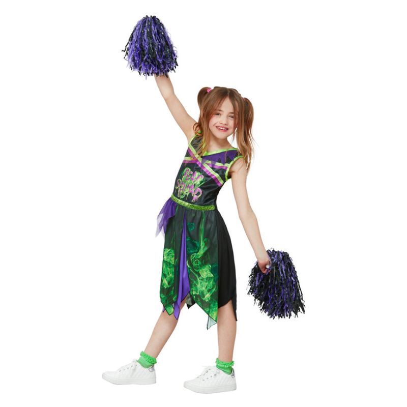 Toxic Cheerleader Costume Child Black_1