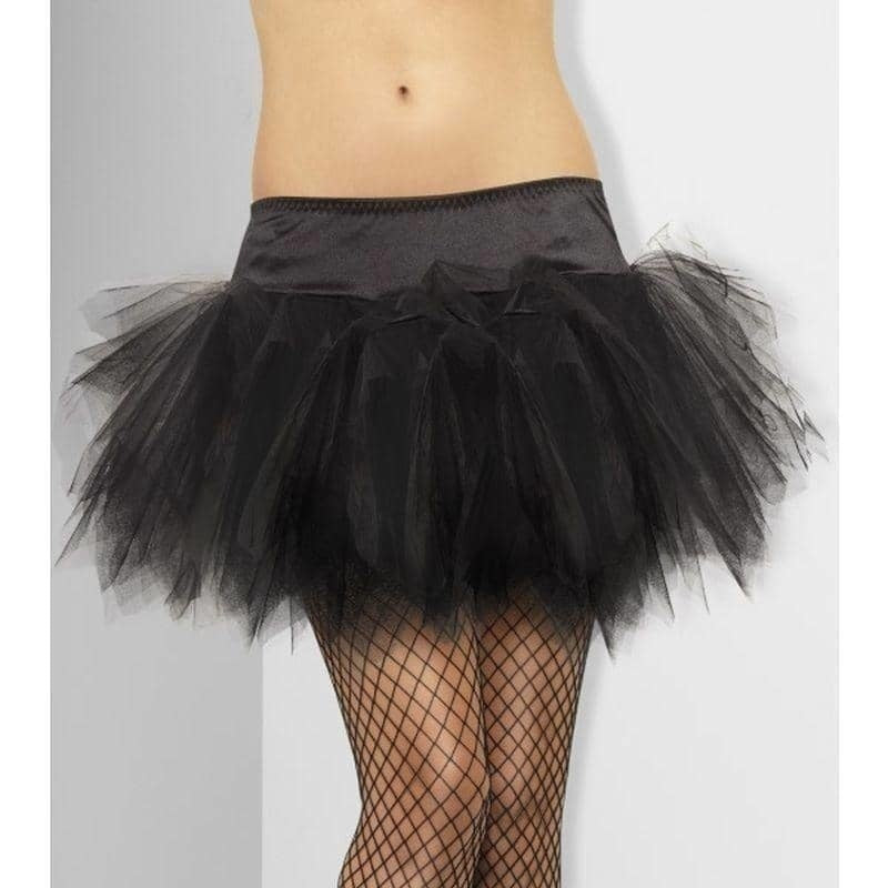 Tutu Frilly Adult Black_1