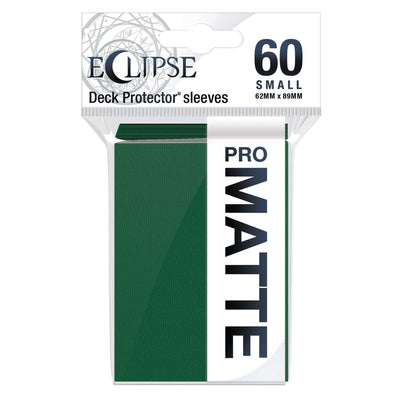 Eclipse Matte Small Card Sleeves: Forest Green (60)