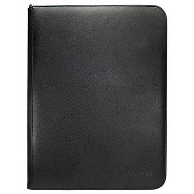 Vivid 9-Pocket Zippered PRO-Binder - Black