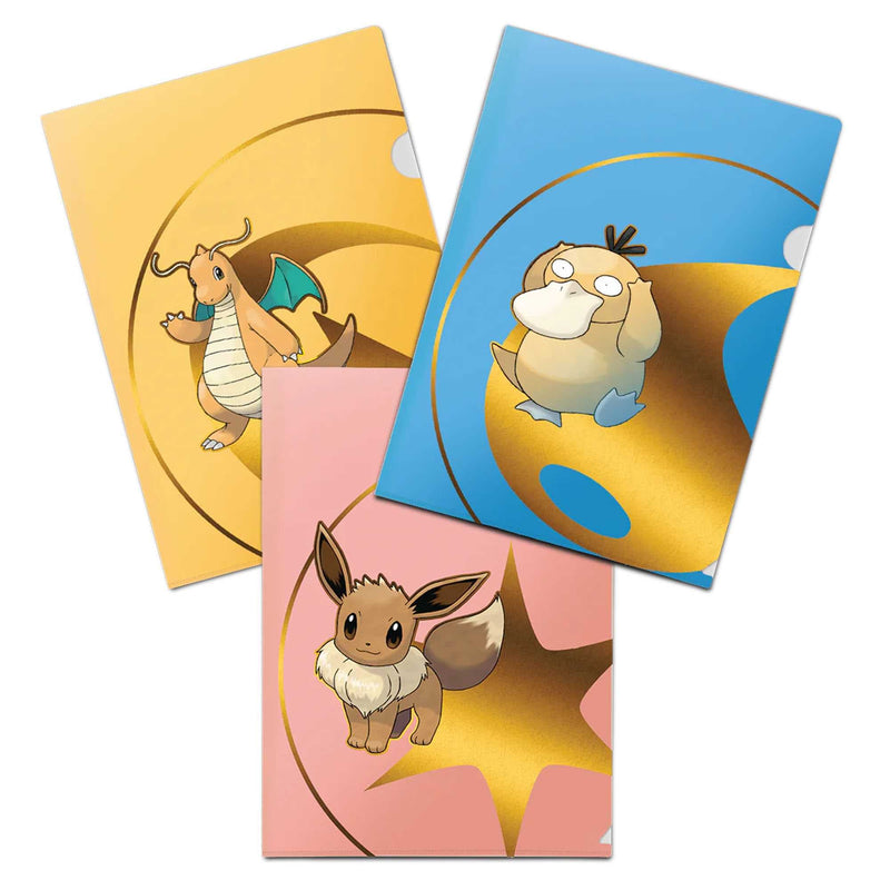 Pokémon Tournament Folios 3-Pack - Psyduck, Eevee, and Dragonite (Series 2)